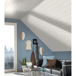 Paneel Basic Eiche weiß 260 x 15,4 cm ^