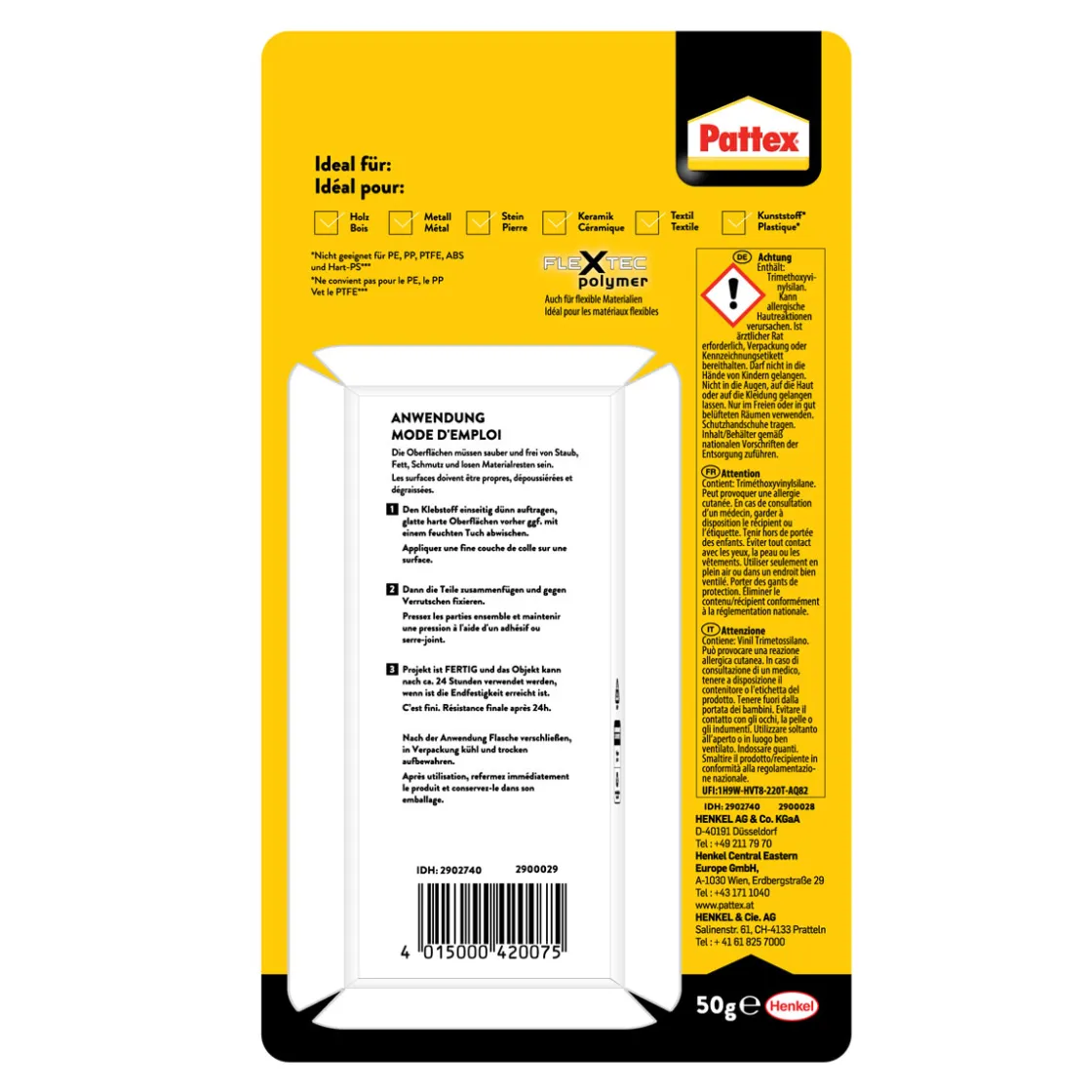 Alleskleber 100% Repair 50 g ^ Pattex