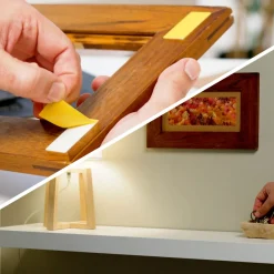 Doppelklebeband Kleben statt Bohren Klebe-Strips 10 Streifen je 20 x 40 mm ^ Pattex Best