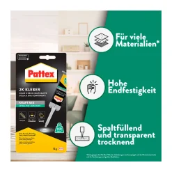 2K-Epoxidharz Kraft-Mix Extrem Fest g ^ Pattex New