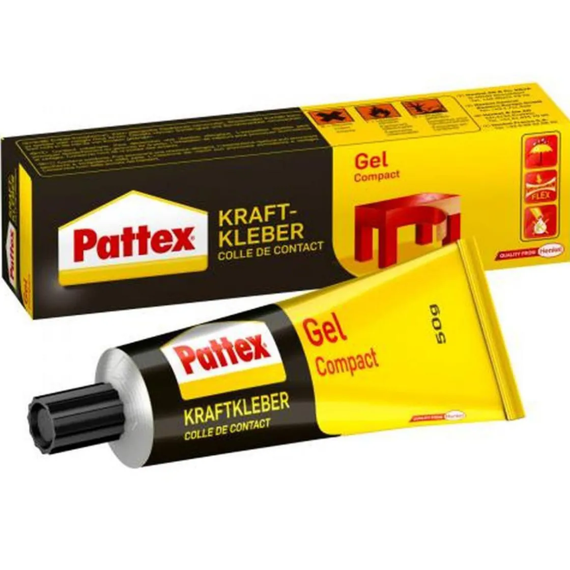 Kraftkleber Gel/Compact ^ Pattex Best