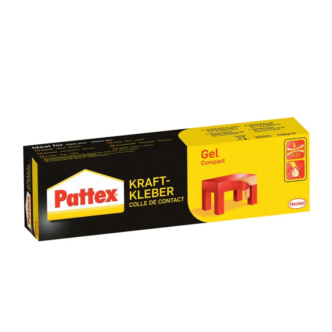 Kraftkleber Gel Compact g ^ Pattex Discount