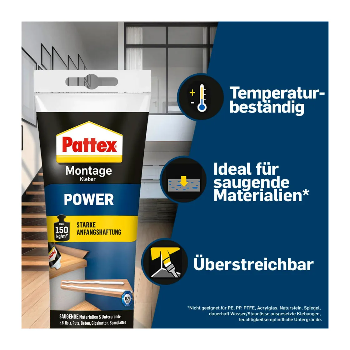 Montagekleber Power 250 g ^ Pattex Online