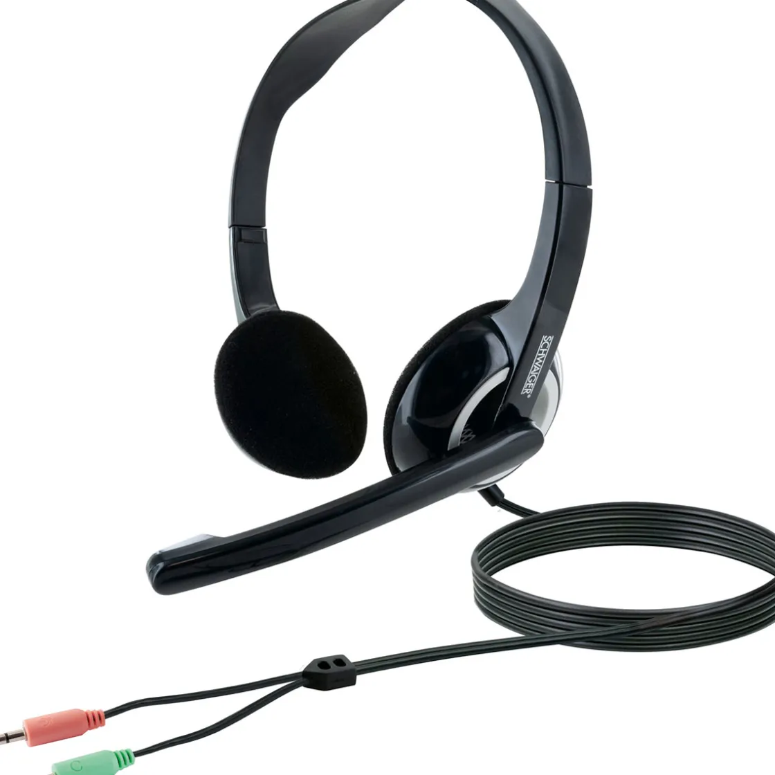 PC Headset schwarz ^ Schwaiger Sale
