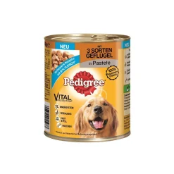 Dose Adult 3 Sorten Geflügel 800g ^ Pedigree Hot