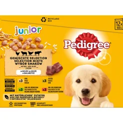 Hundefutter MP Junior 4 Sorten 12 x 100 g ^ Pedigree Hot