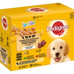 Hundefutter MP Junior 4 Sorten 12 x 100 g ^ Pedigree Hot