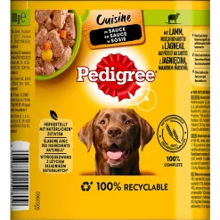 Nassfutter Cuisine in Sauce Lamm 800 g ^ Pedigree Online