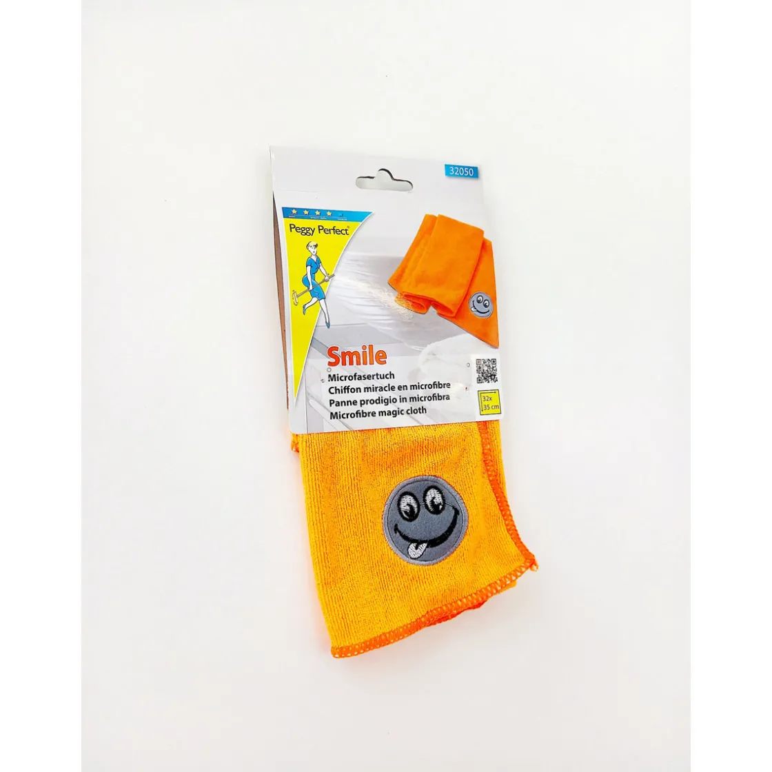 Mikrofasertuch Smile orange ^ Peggy-Perfect Best