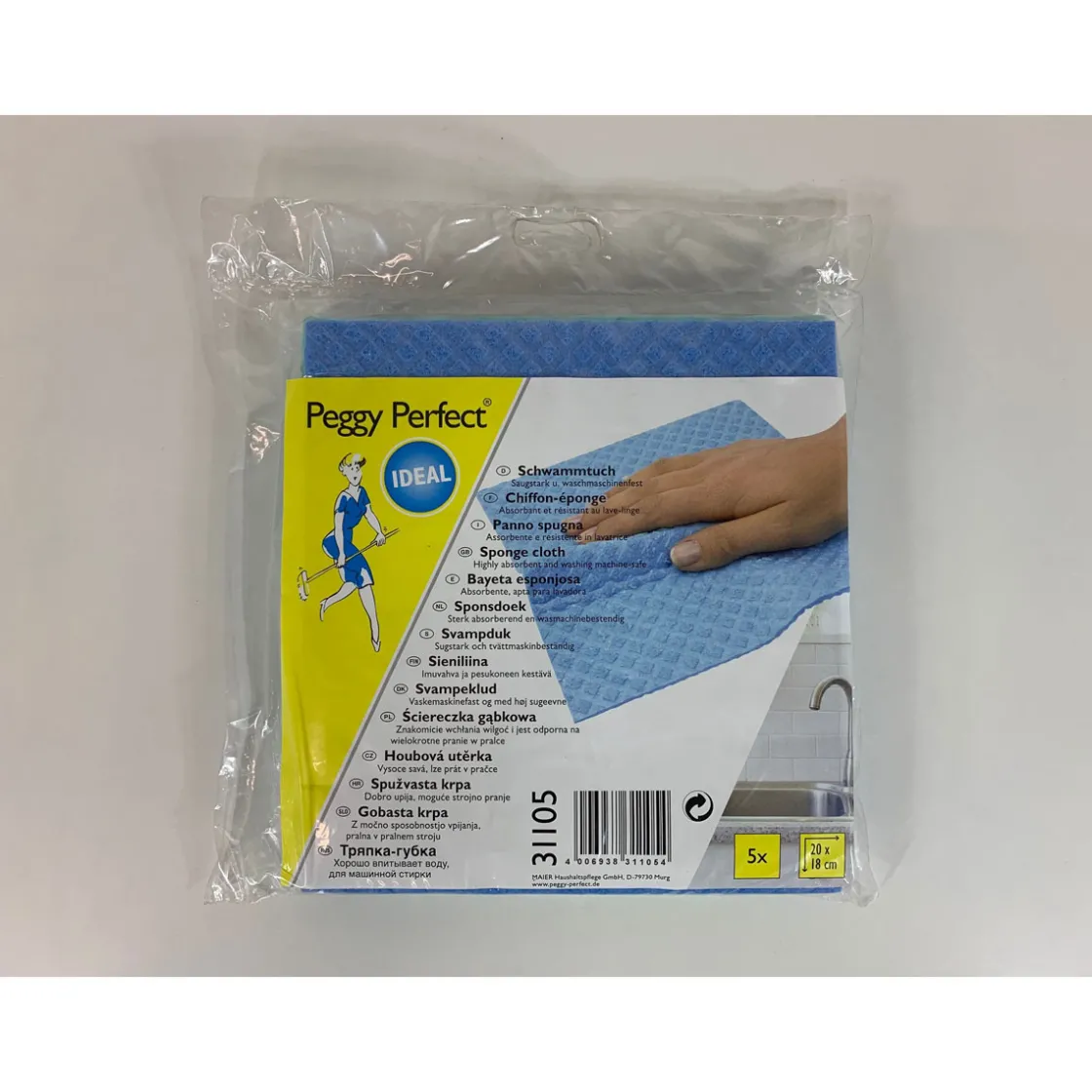 Schwammtuch 5er Packung ^ Peggy-Perfect Hot