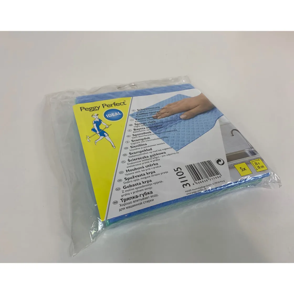 Schwammtuch 5er Packung ^ Peggy-Perfect Hot