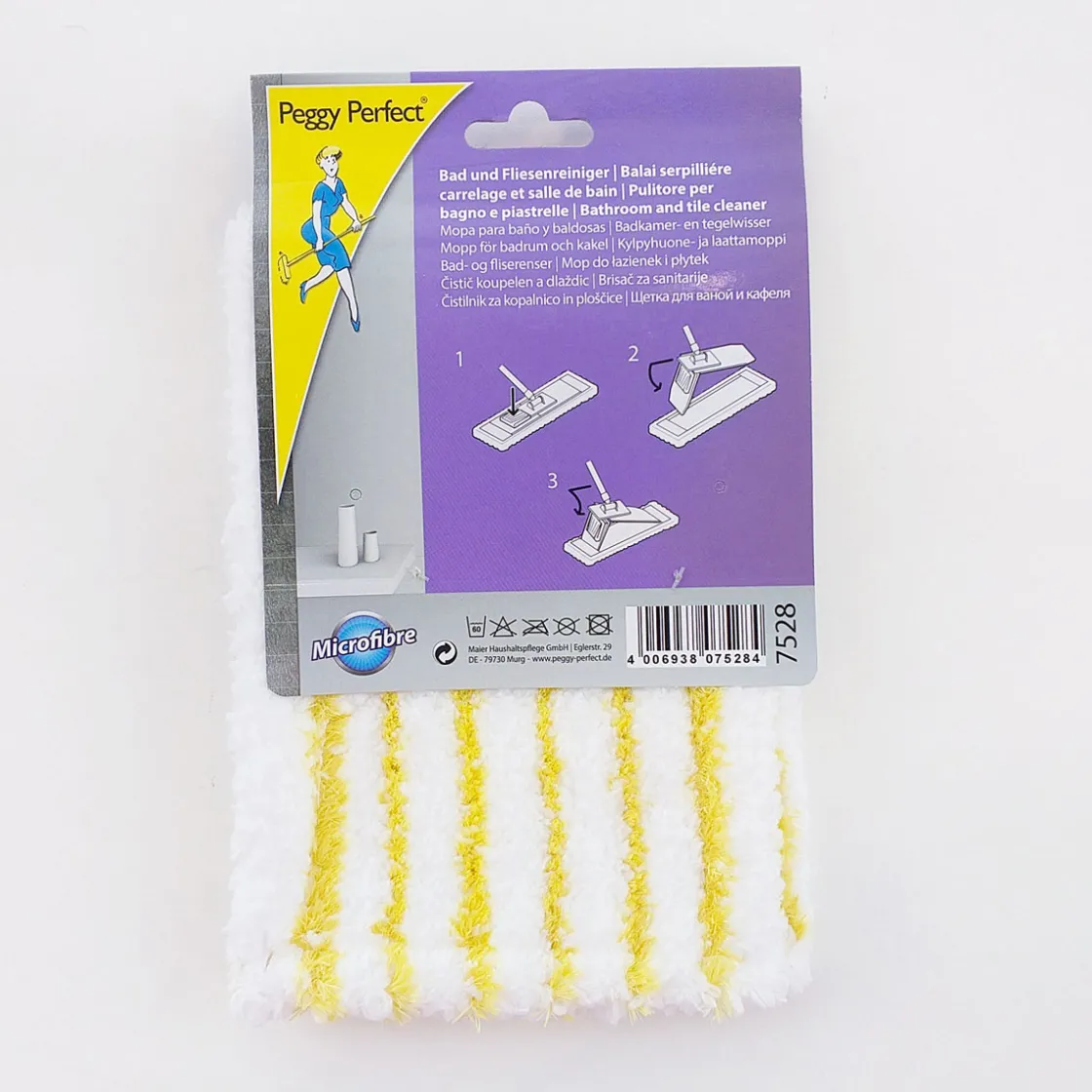 Stein-Fliesenwischer Clean Star Ersatzbezug ^ Peggy-Perfect