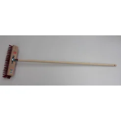 Straßenbesen Extra 40 cm mit Holzstiel ^ Peggy-Perfect Hot