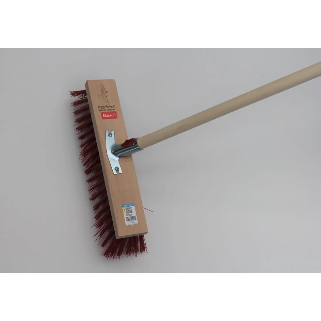 Straßenbesen Extra 40 cm mit Holzstiel ^ Peggy-Perfect Hot