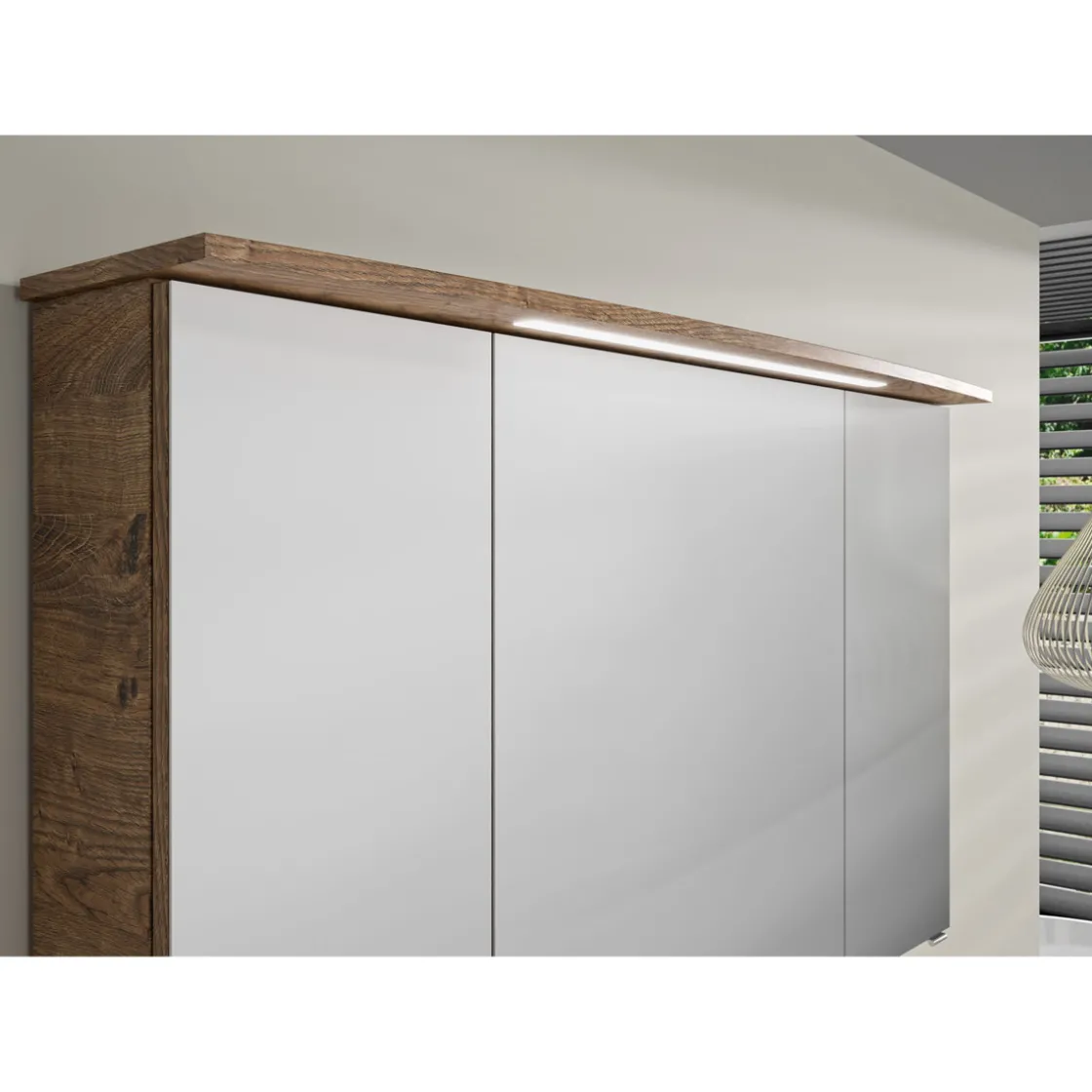 Kranzbeleuchtung Asti braun 142 x 1,6 x 26,5 cm ^ Pelipal Online
