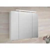 LED-Kranzbeleuchtung Asti weiß glänzend 122 x 1,6 x 26,5 cm ^ Pelipal Hot