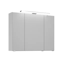 LED-Spiegelschrank Trentino inkl Leuchtmittel weiß 90 x 70 x 20 cm ^ Pelipal