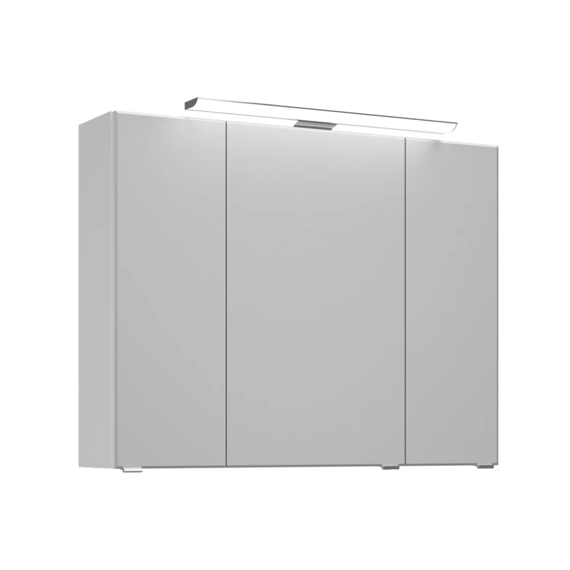 LED-Spiegelschrank Trentino inkl Leuchtmittel weiß 90 x 70 x 20 cm ^ Pelipal