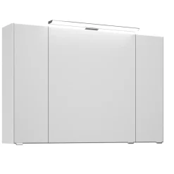 LED-Spiegelschrank Trentino weiß inkl Leuchtmittel ^ Pelipal Discount