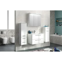 Midischrank Trentino weiß hochglanz 30 x 109 x 33 cm ^ Pelipal Outlet