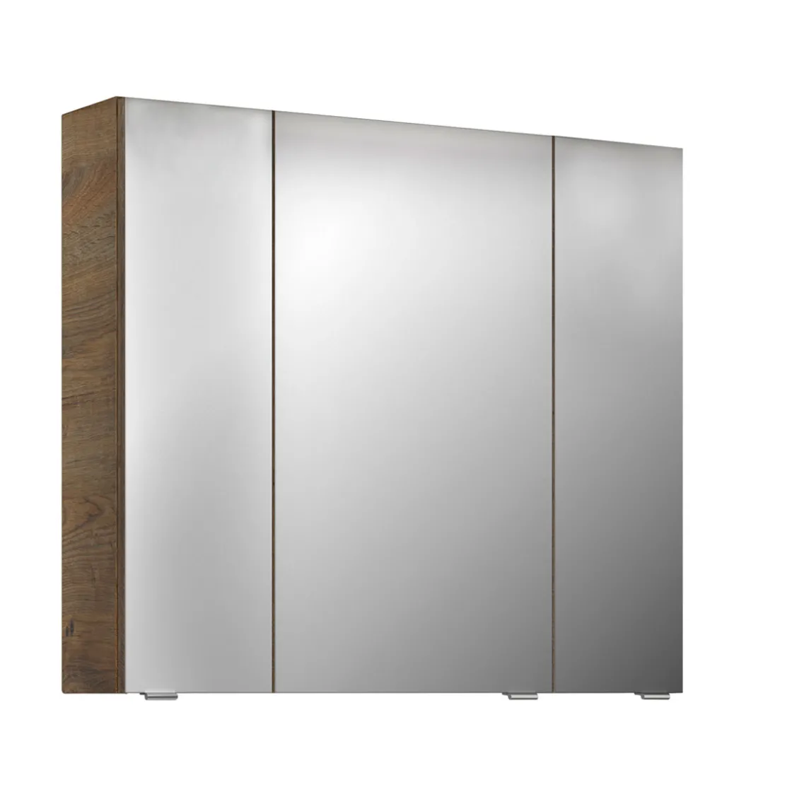 Spiegelschrank Asti braun 82 x 1,6 x 26,5 cm ^ Pelipal Best