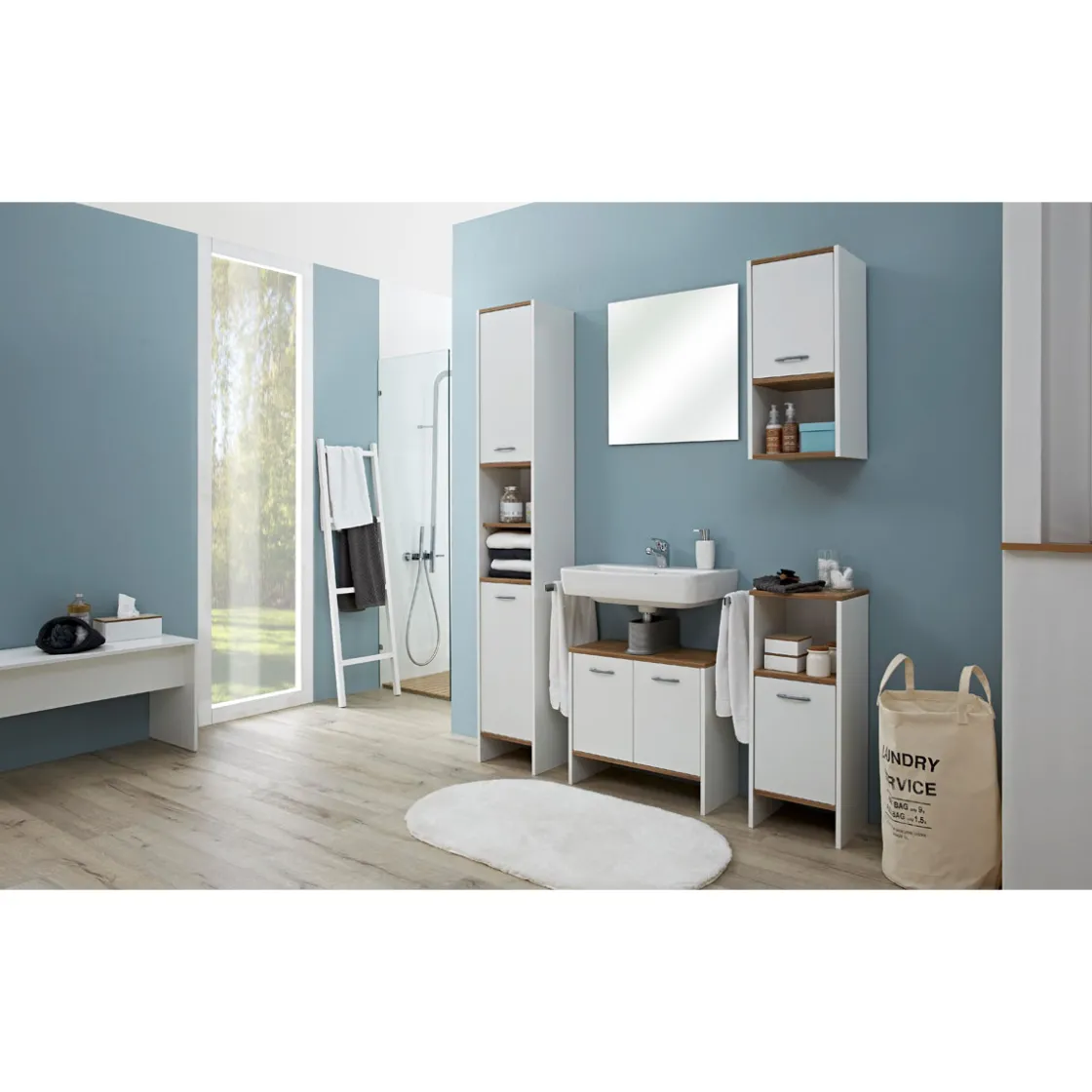 Wandschrank Sina 33 x 68 x 28 cm weiß ^ Pelipal Best
