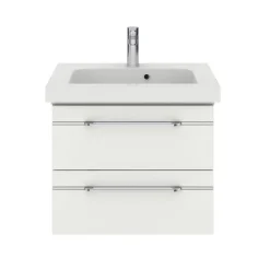 Waschtischunterschrank Volterra weiß hochglanz Fokus 5015 ^ Pelipal Outlet