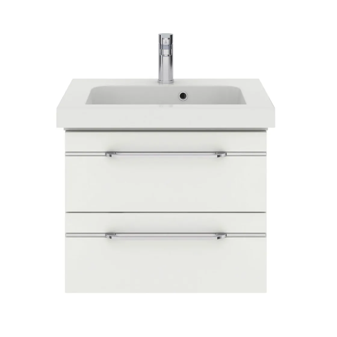 Waschtischunterschrank Volterra weiß hochglanz Fokus 5015 ^ Pelipal Outlet
