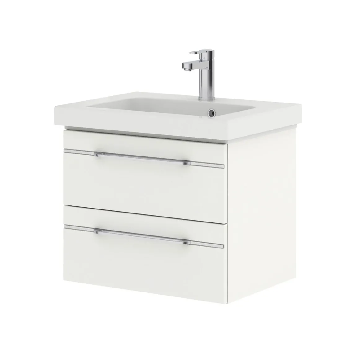 Waschtischunterschrank Volterra weiß hochglanz Fokus 5015 ^ Pelipal Outlet