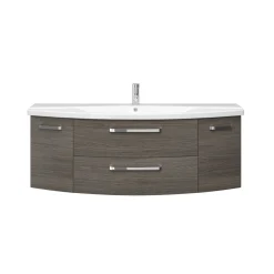 Waschtischunterschrank Asti grau Fokus 4010 140 x 49,2 x 48 cm ^ Pelipal Best