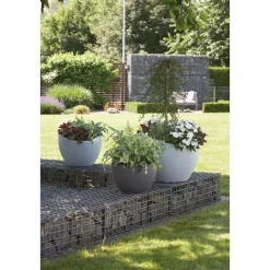 Pflanzgefaess Stony grey /2 ^ Scheurich Sale