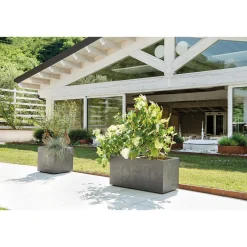 Pflanzkasten Millennium anthrazit 59 x 25 x 25 cm ^ New
