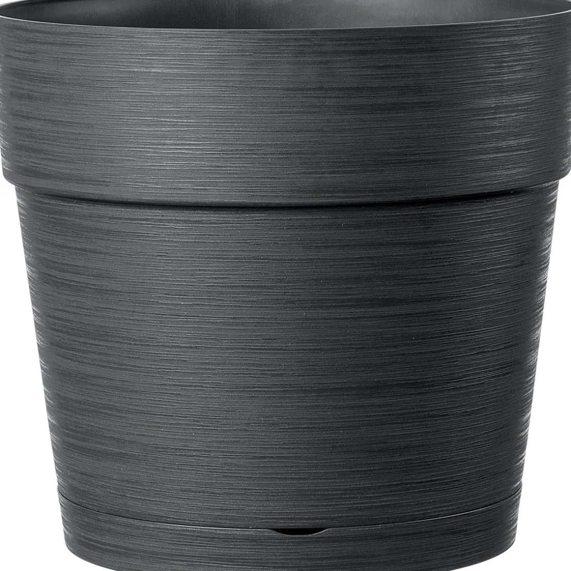 Pflanztopf Vaso Save R 29 cm anthrazit ^ Outlet