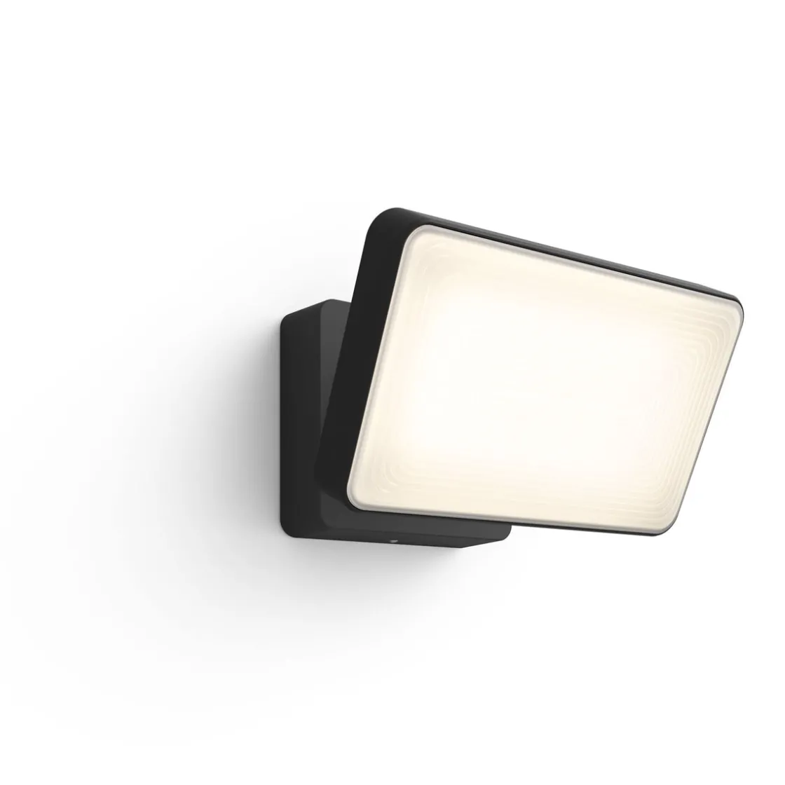 LED-Außenwandleuchte Welcome schwarz ^ Philips Hue Discount