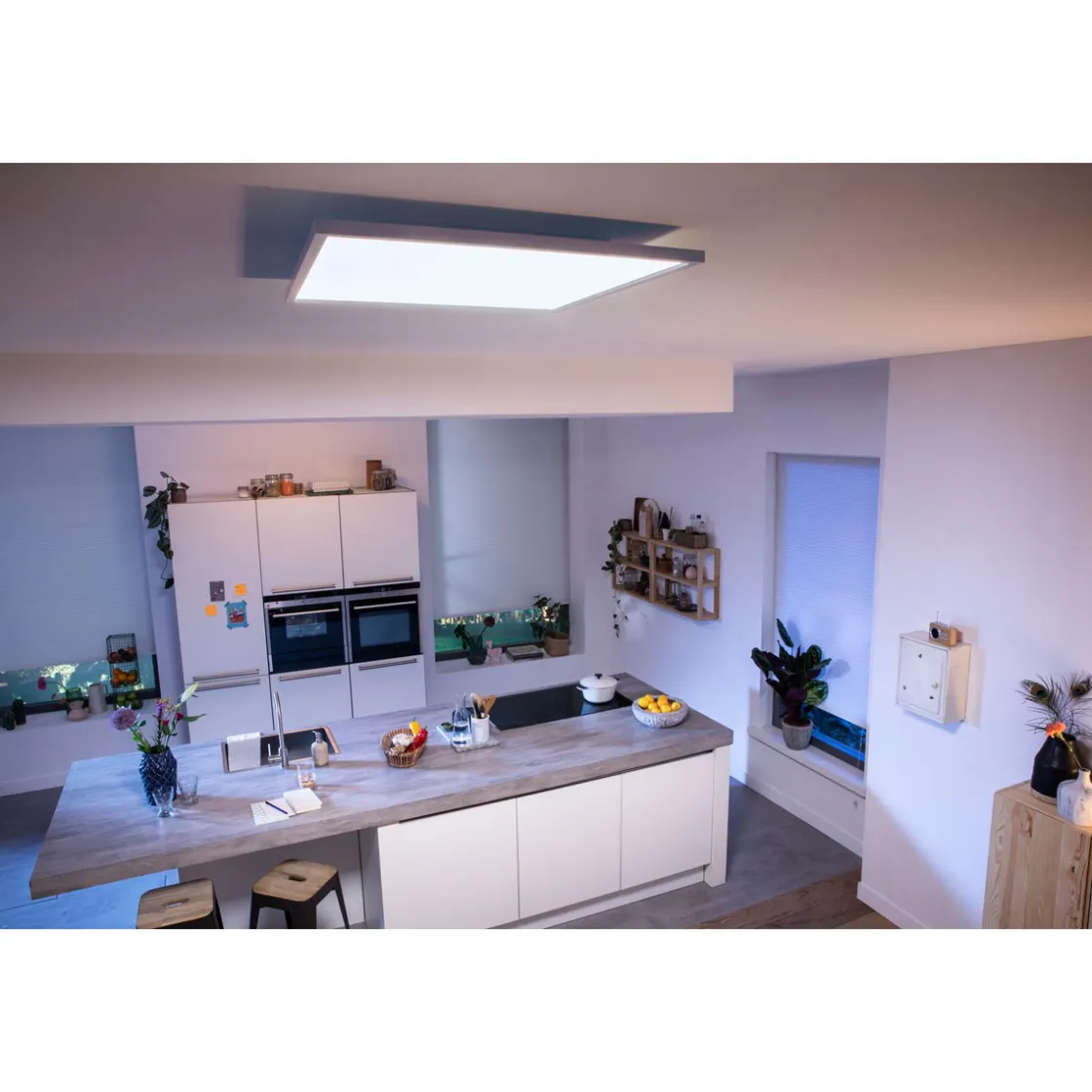 LED-Panel Aurelle 60 x 60 cm weiß ^ Philips Hue Hot