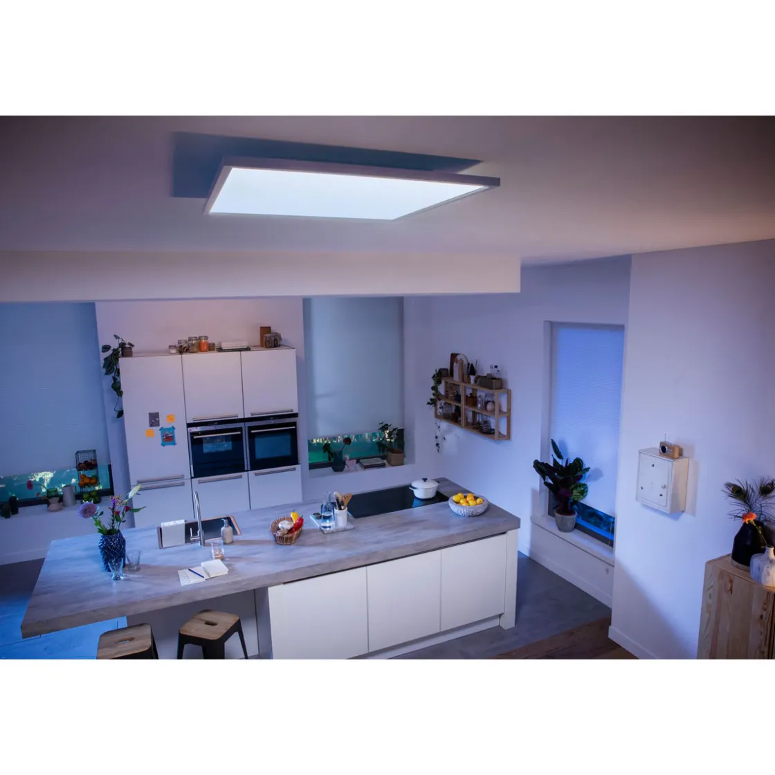 LED-Panel Aurelle 60 x 60 cm weiß ^ Philips Hue Hot