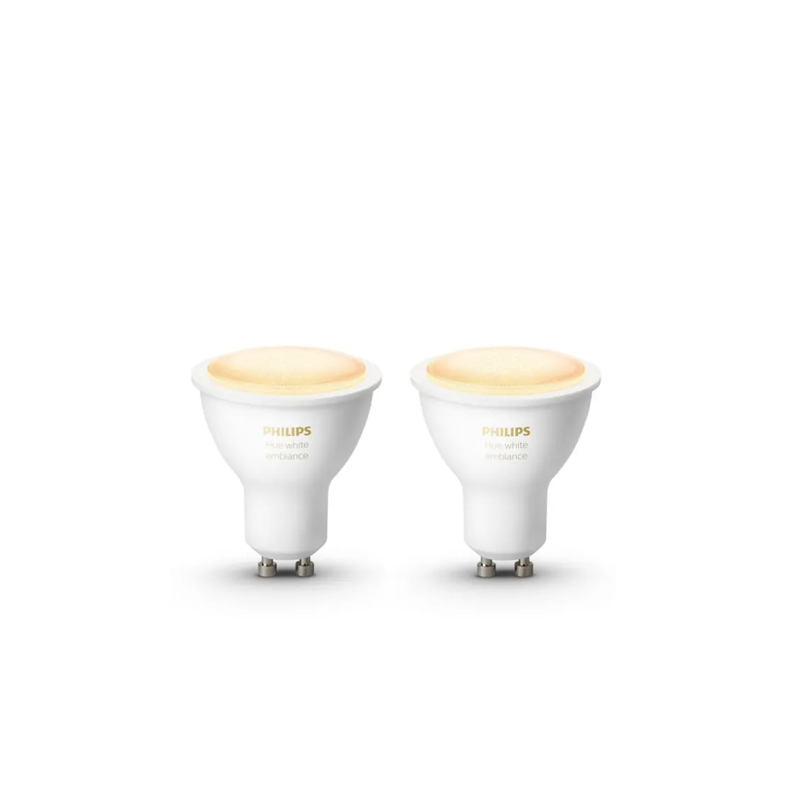 LED-Reflektor White Ambiance 2er-Set GU10 5W ^ Philips Hue Best