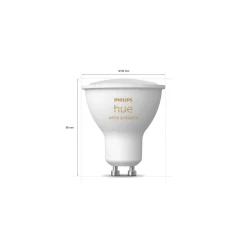 LED-Reflektor White Ambiance 2er-Set GU10 5W ^ Philips Hue Best