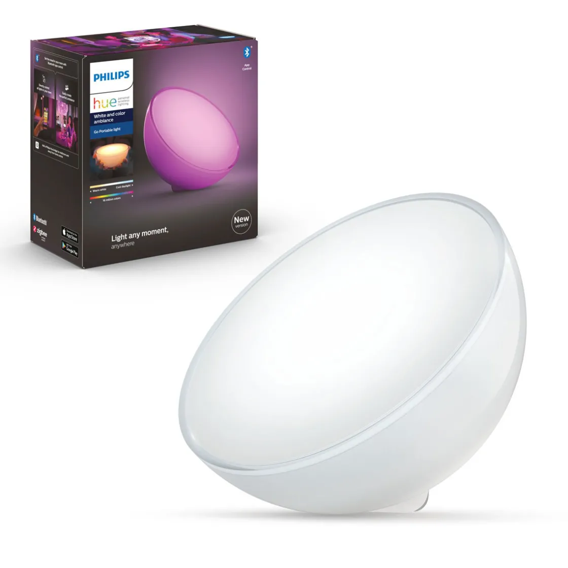 LED-Tischleuchte Go RGBW 6W weiß ^ Philips Hue Outlet