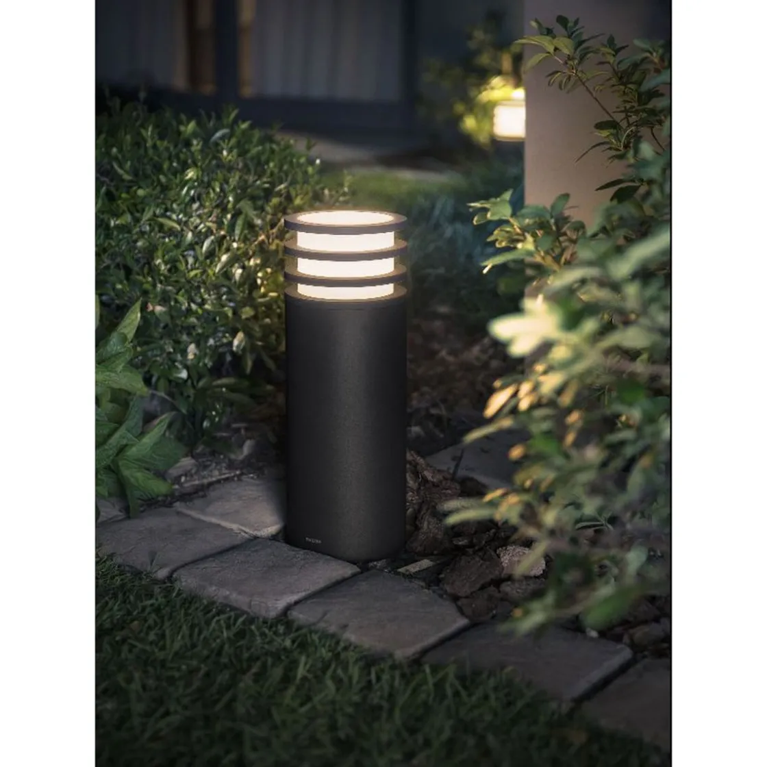 LED-Wegeleuchte Lucca anthrazit ^ Philips Hue Hot