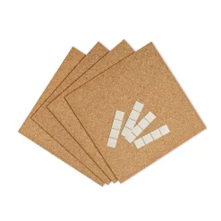 Pin-Board Kork 305 x 305 x 5 mm mit Klebepads ^ Sale