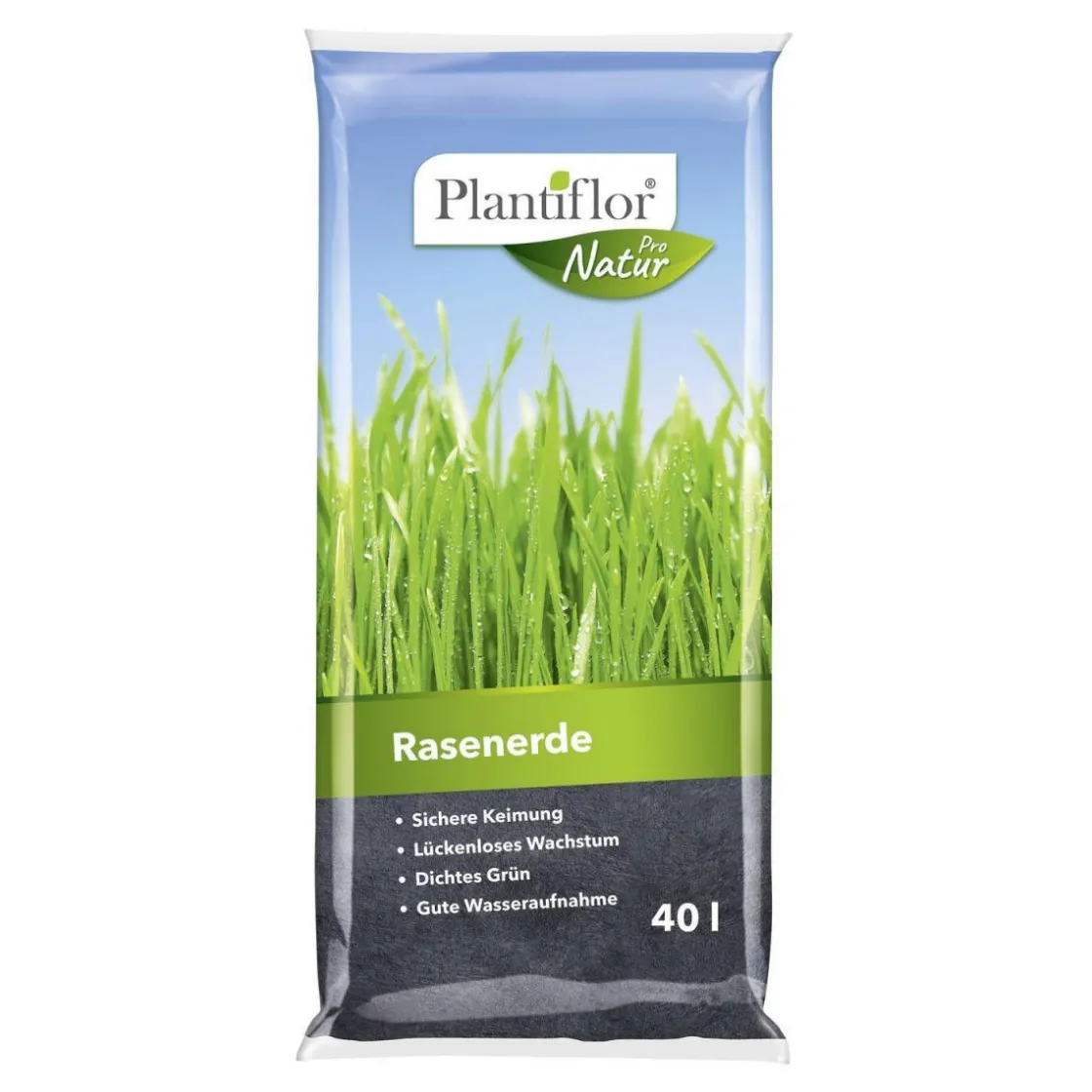 Rasenerde 40 L ^ Plantiflor