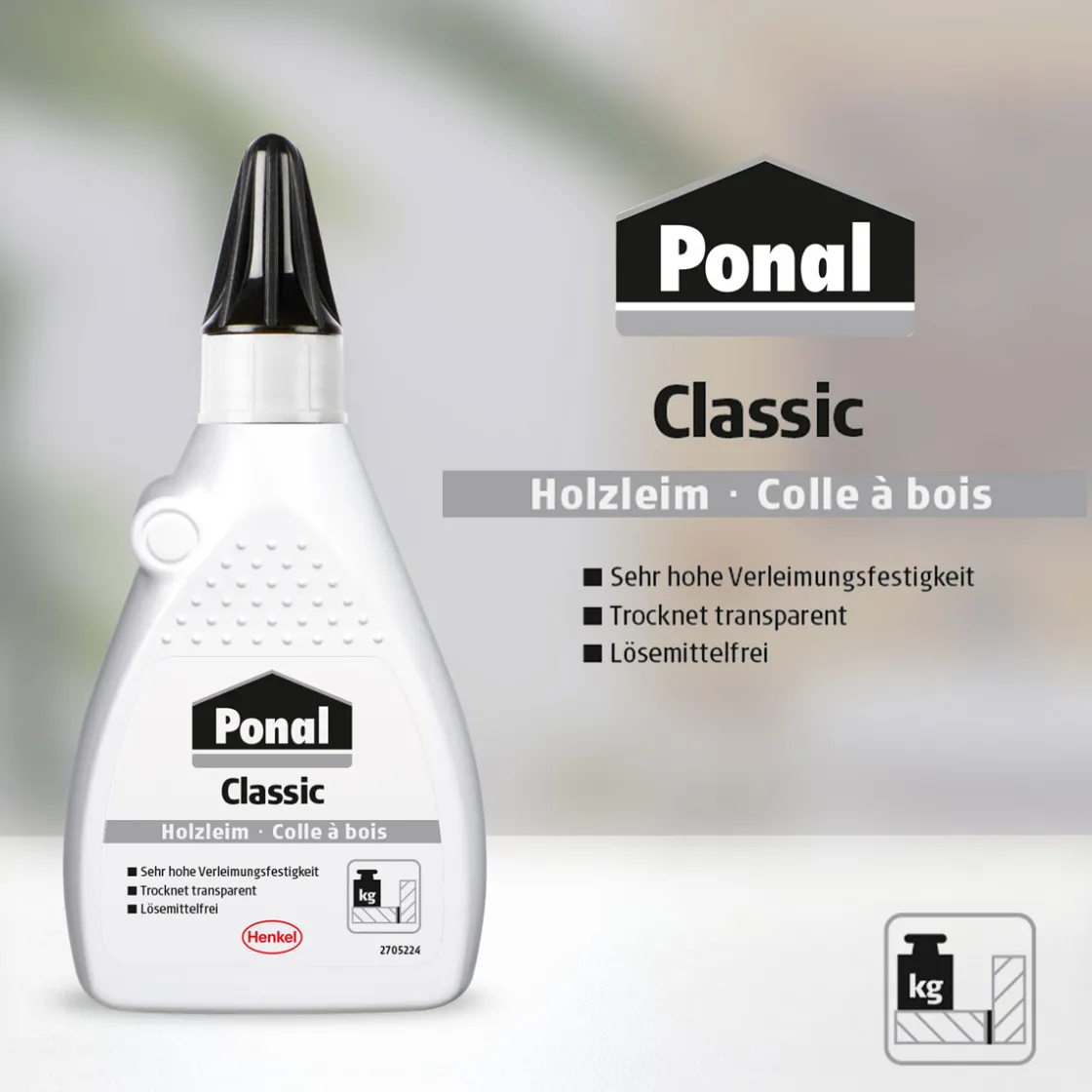 Holzleim Classic 550 g ^ Ponal