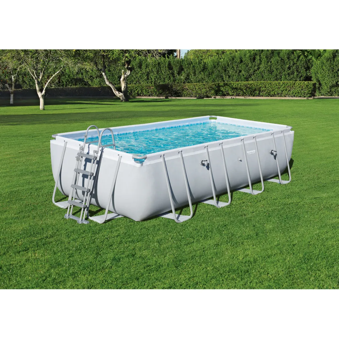 Pool-Sicherheitsleiter für Wandhöhe 107 - 122 cm ^ Best
