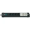 Premium-Line 6fach schwarz DE3m H05VV-F3G1,5 mit Schalter/2 permanent ^ Brennenstuhl Online
