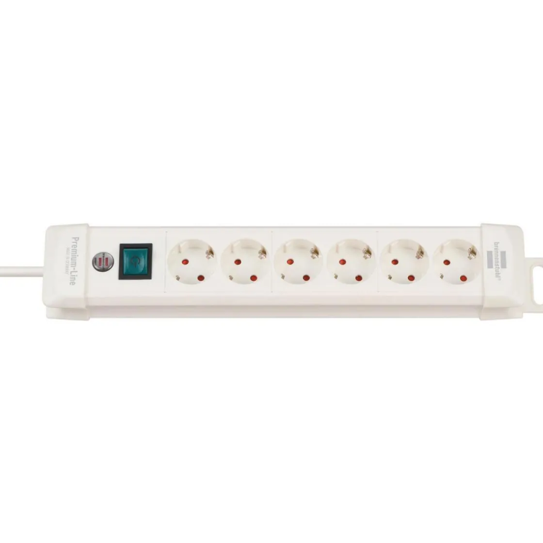 Premium-Line fach weiss DE3m H05VV-F3G1,5 mit Schalter ^ Brennenstuhl Discount