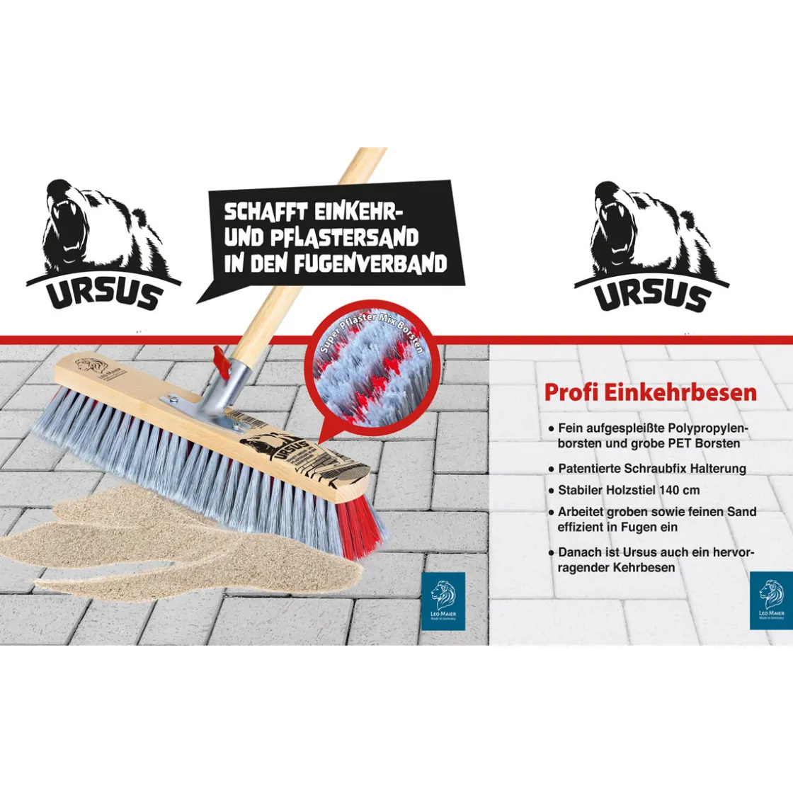 Profi Einkehrbesen Ursus ^ Discount