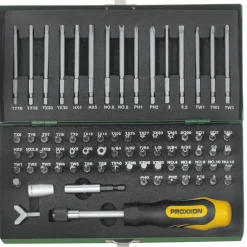 Sicherheits- und Spezialbit-Satz 1/4 Zoll 75-teilig ^ Proxxon Industrial Sale