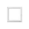 PVC Fenster 71 3-fach Glas 1000/0750LS1flg. DK weiss/weiss ^ Sale