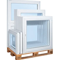 PVC Fenster 71 3-fach Glas 0500/0500LS1flg. DK weiss/weiss ^ Best